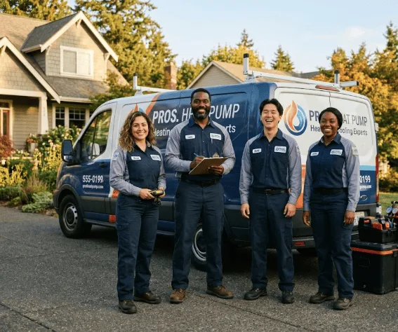 Heat Pump Installation company in New Point, IN